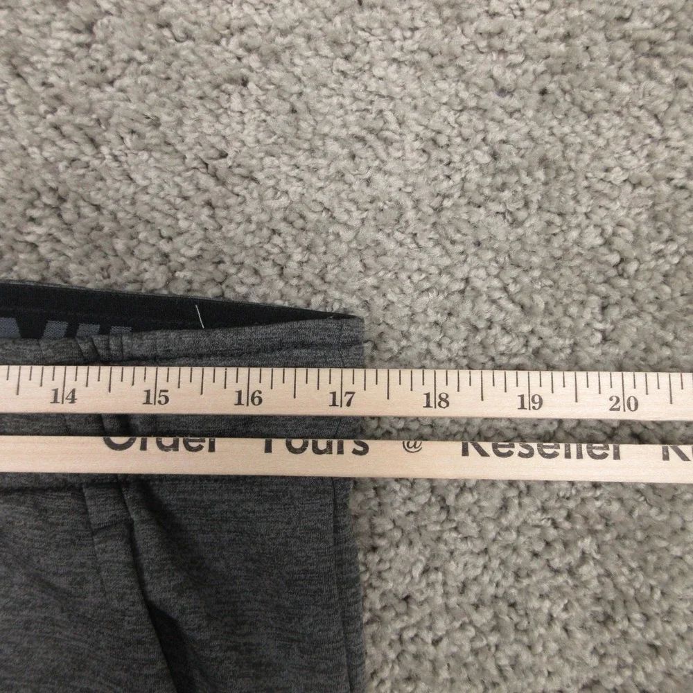 Nike Sweatpants Mens Large Gray Thermafit Fleece Sports Activewear Comfort Logo‎